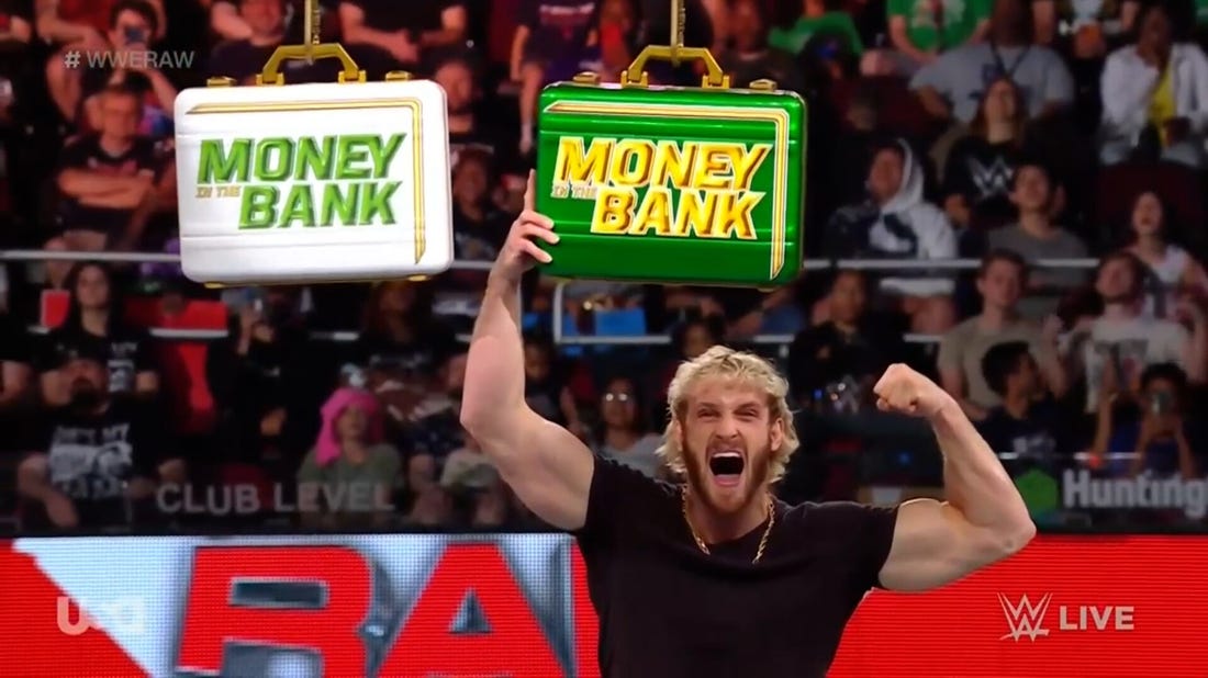 Logan Paul announces his Money in the Bank entry before brawling with his competitors | WWE on FOX